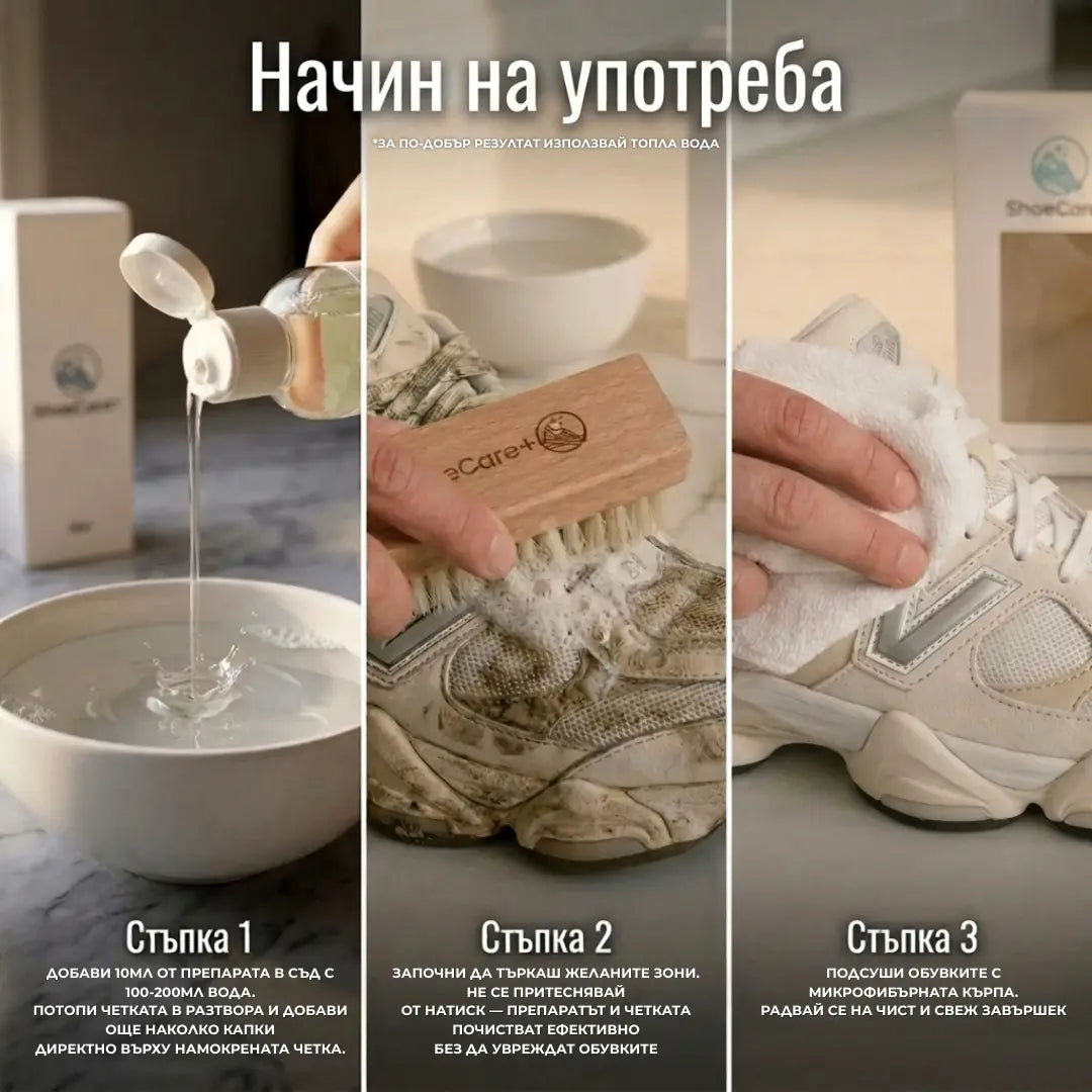 ShoeCare+ Instant Clean Kit