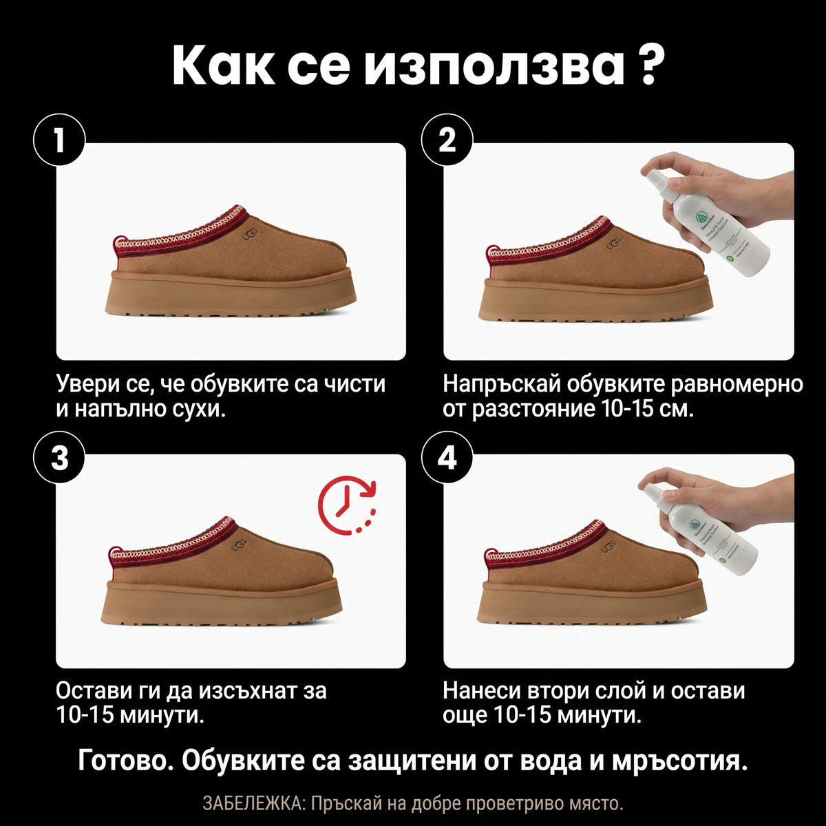 ShoeCare+ Repel Spray